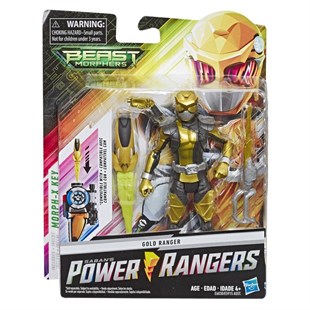 Power Rangers Beast Morphers Altın Ranger Figür