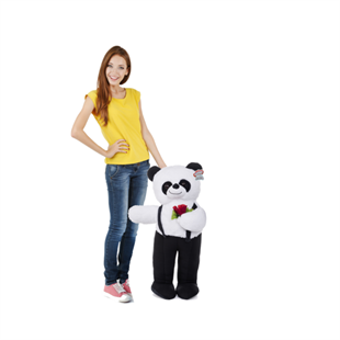 Tulumlu Peluş Panda (80 cm.) -  - Peluş Hayvanlar - Özgüner Ayıcık - XML