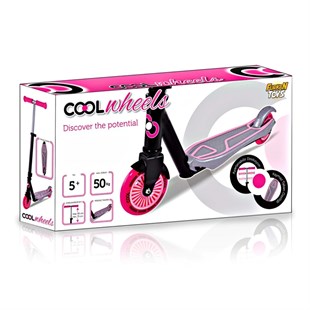 Cool Wheels 2 Teker Scooter +5 Yaş (Pembe) -  - Scooter - Furkan Toys - XML