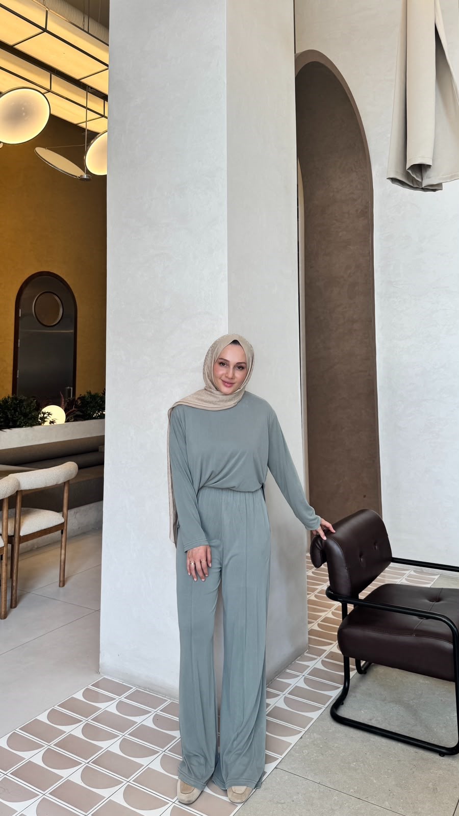 Linda Eşofman Takım - Yeşil