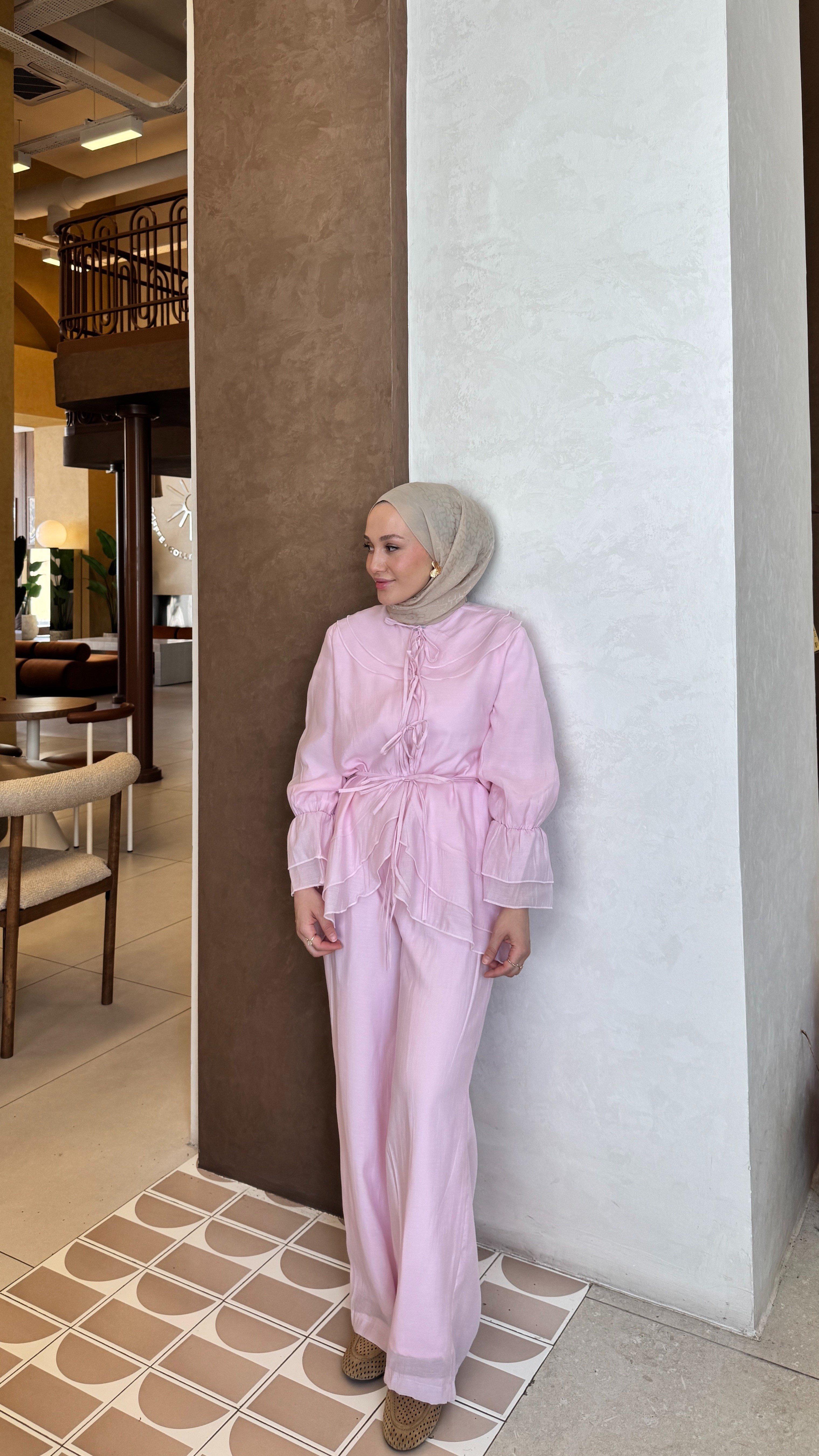 Peony Takım - Pembe