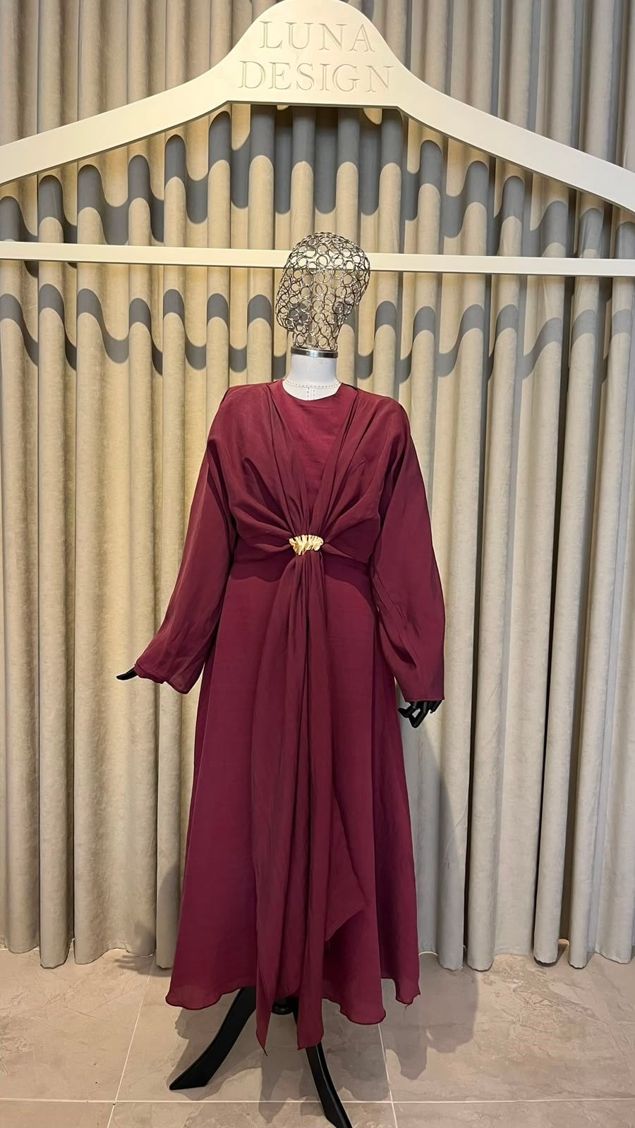 Penna Elbise Bordo