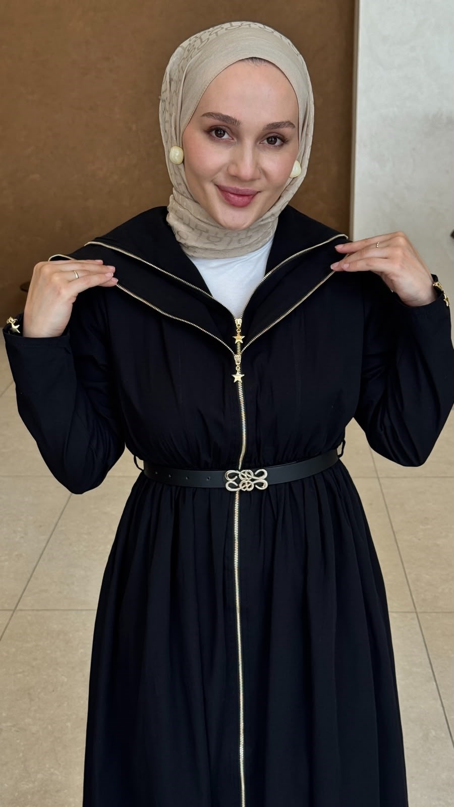 Swan Elbise-siyah