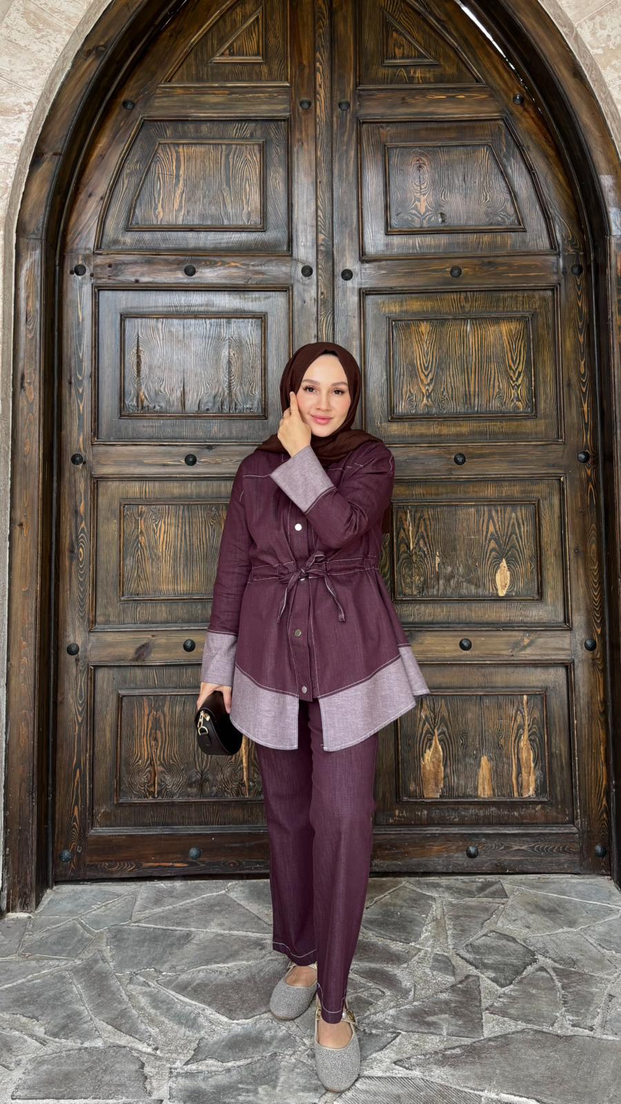 Twin Takım-Bordo