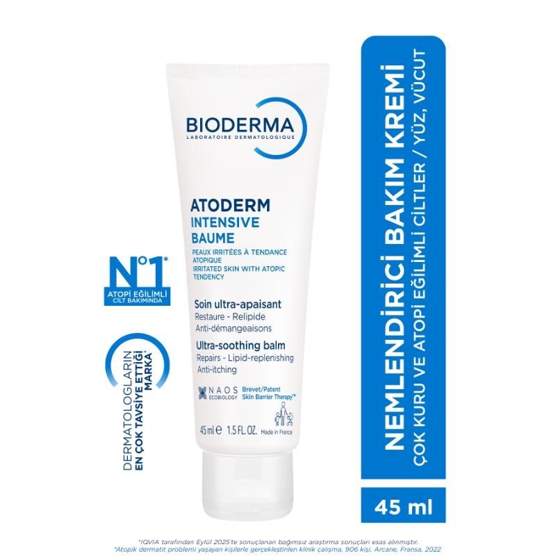 Bioderma Atoderm Intensive Yoğun Nemlendirici Krem 45 ml