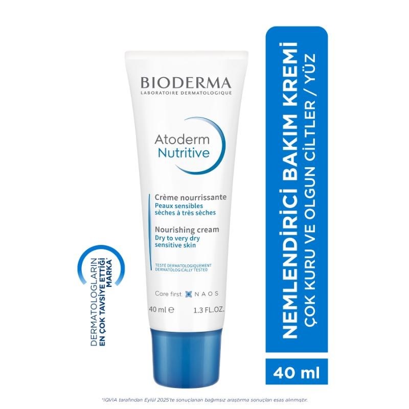 Bioderma Atoderm Nutritive Besleyici Yüz Kremi 40 ml