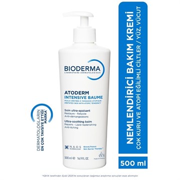 Bioderma Atoderm Intensive Yoğun Nemlendirici Krem 500 ml