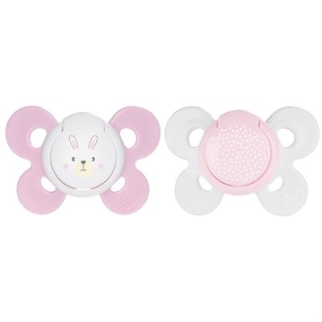 Chicco Physio Comfort Silikon Emzik Kız 0-6 Ay 2'li