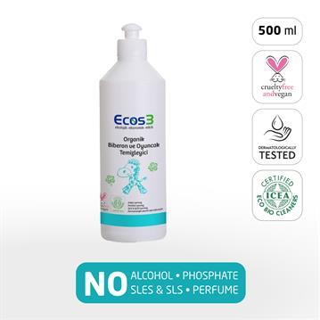 Ecos3 Organik Biberon & Oyuncak Temizleyici 500 ml