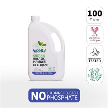 Ecos3 Organik Bulaşık Makinesi Deterjanı 2500 ml