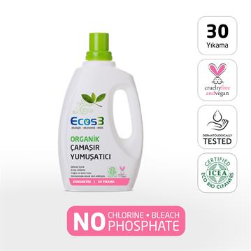 Ecos3 Organik Çamaşır Yumuşatıcı 30 Yıkama 750 ml