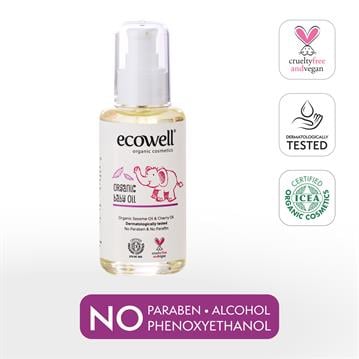 Ecowell Organik Bebe Yağı 100 ml