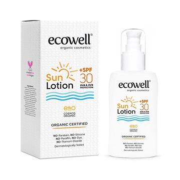 Ecowell Organik Güneş Losyonu SPF30 150 ml