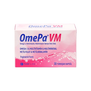 Omepa VM Takviye Edici Gıda 30 Yumuşak Kapsül