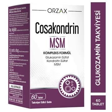 Orzax Cosakondrin Msm 60 Tablet