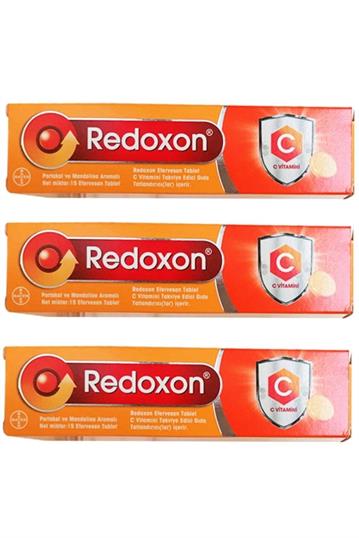 Redoxon Vitamin C 1000 Mg Efervesan 15 Tablet x3