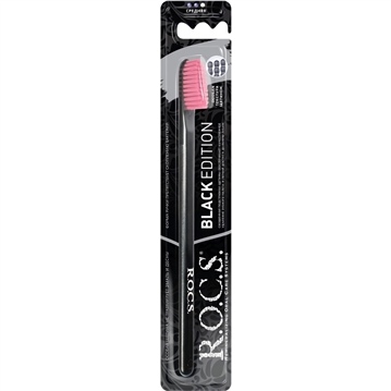 Rocs Black Edition Diş Fırçası - Pembe