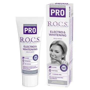 Rocs Pro Electro & Whitening Diş Macunu 60 ml