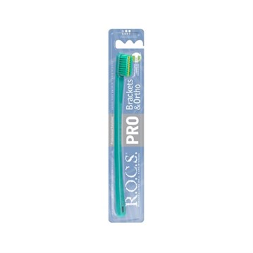 Rocs Pro Ortho&Braket Ortodonti Diş Fırçası Yeşil - Yeşil