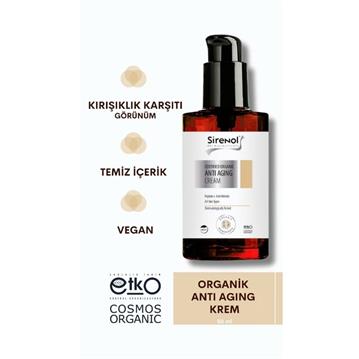 Sirenol Organik Anti Aging Yüz Kremi 50 ml