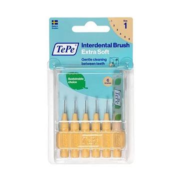 Tepe Blister Extra Soft Arayüz Fırçası Turuncu 6lı