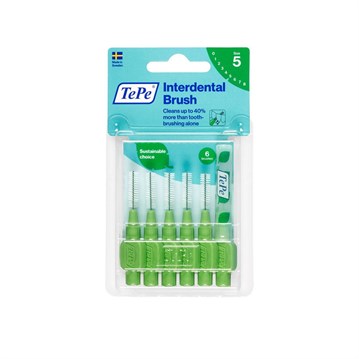 Tepe Blisterli Arayüz Fırçası 6'lı Yeşil 0.8 mm