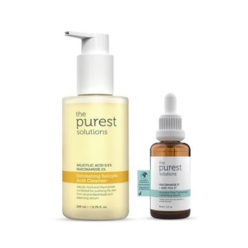 The Purest Solutions Sebum Dengeleyici Ve Bariyer Güçlendirici Cilt Bakım Seti
