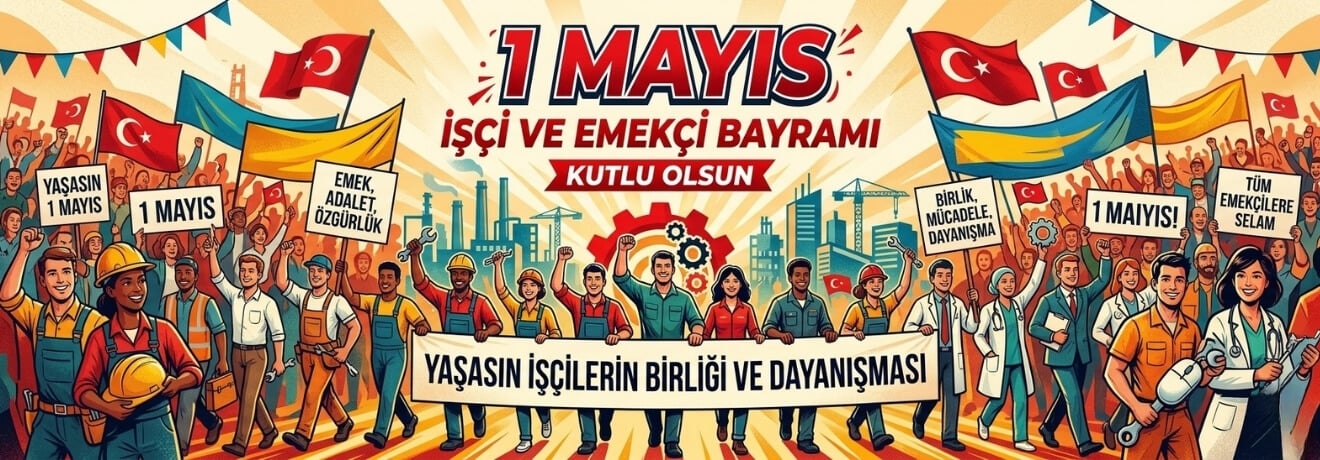 1 MAYIS KUTLU OLSUN