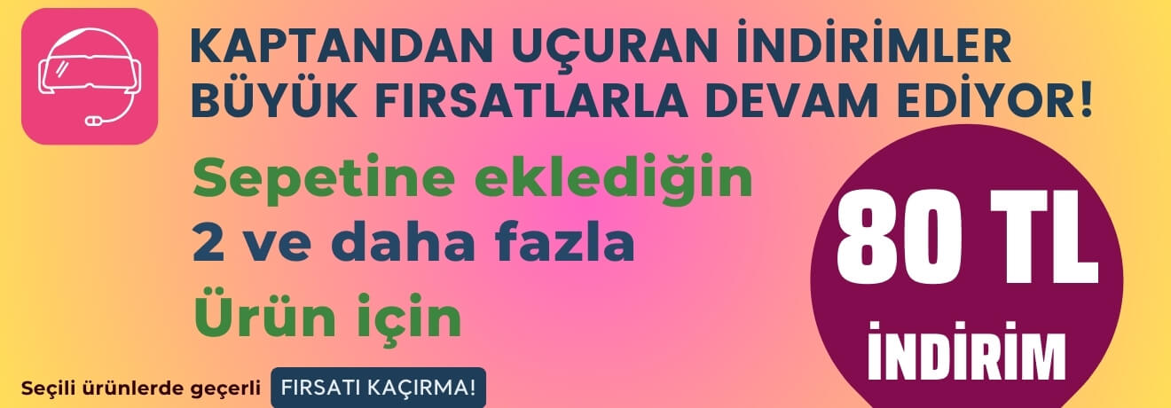 Kaptandan Uçuran İndirimler