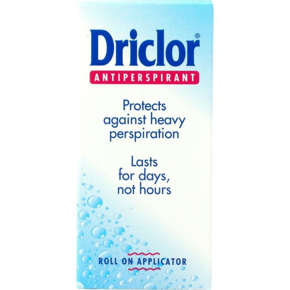 Driclor Solution Roll-on 20 ml - Antiperspirant - Dermojet