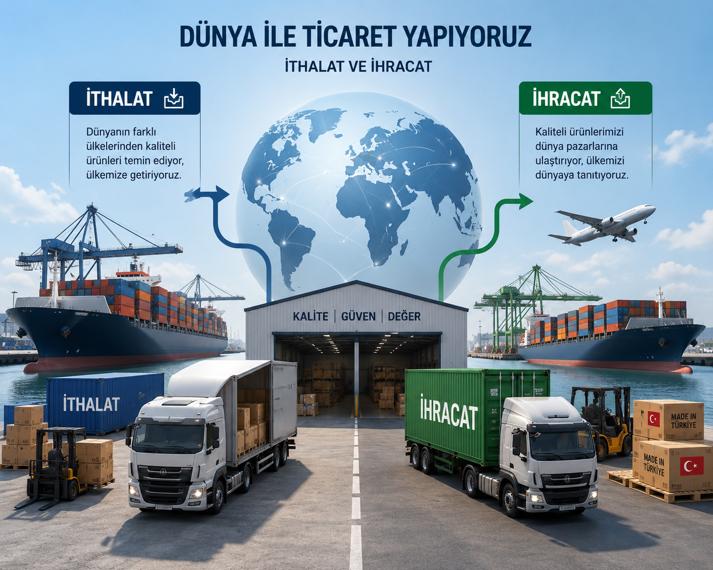 ithalat ve ihracat çözümleri