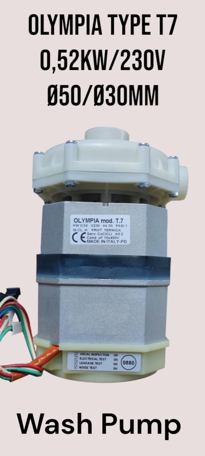 olympia type T7 wash pump