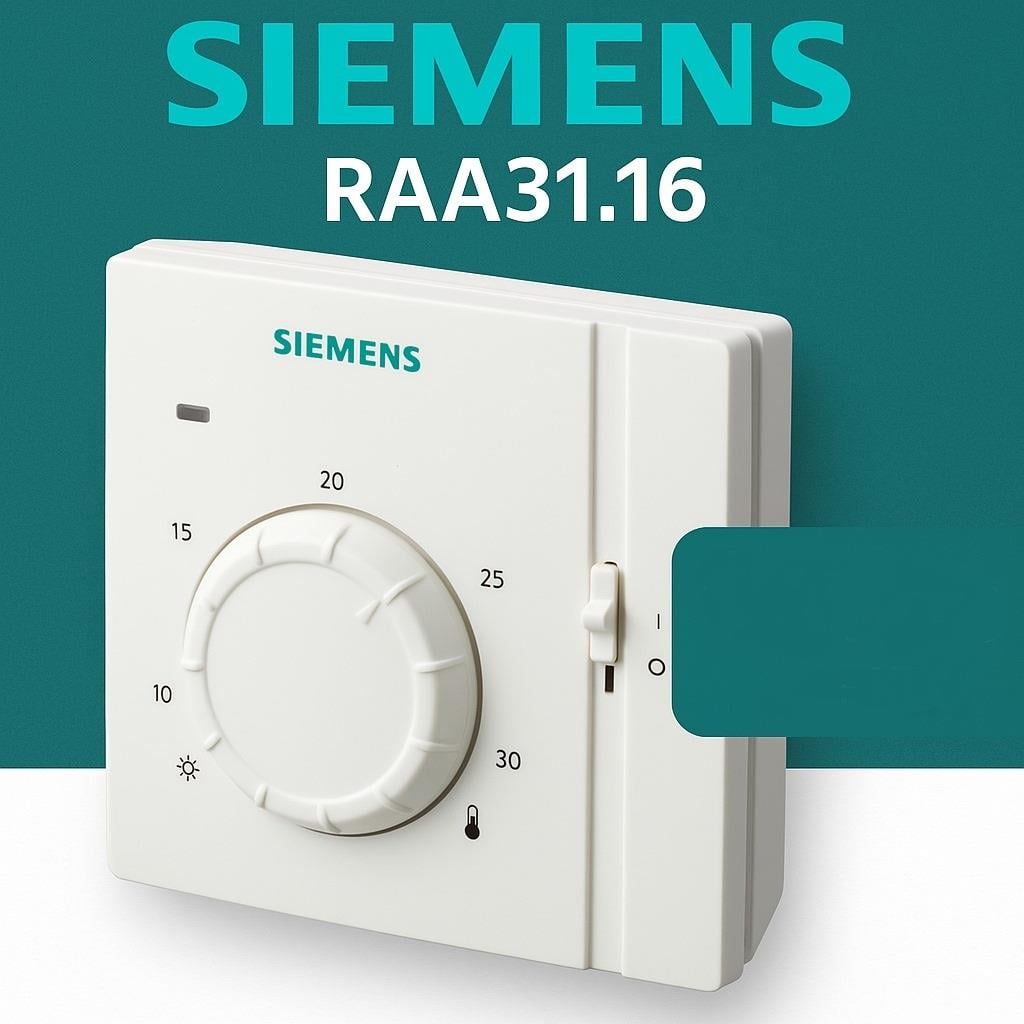 Siemens RAA31.16 Yerden Isıtma- Kombi - Radyant Termostatı