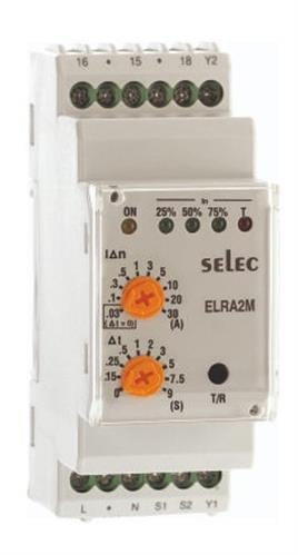 SELEC ELRA2M2-1-230V-CE Analog Toprak Kaçağı Rölesi