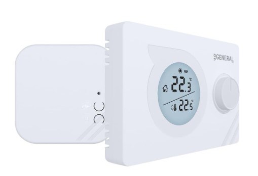 General Mitra HT220-RF Dijital Kablosuz Programsız Oda Termostatı