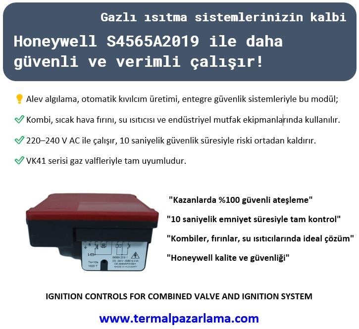 Honeywell Resideo S4565 A 2019