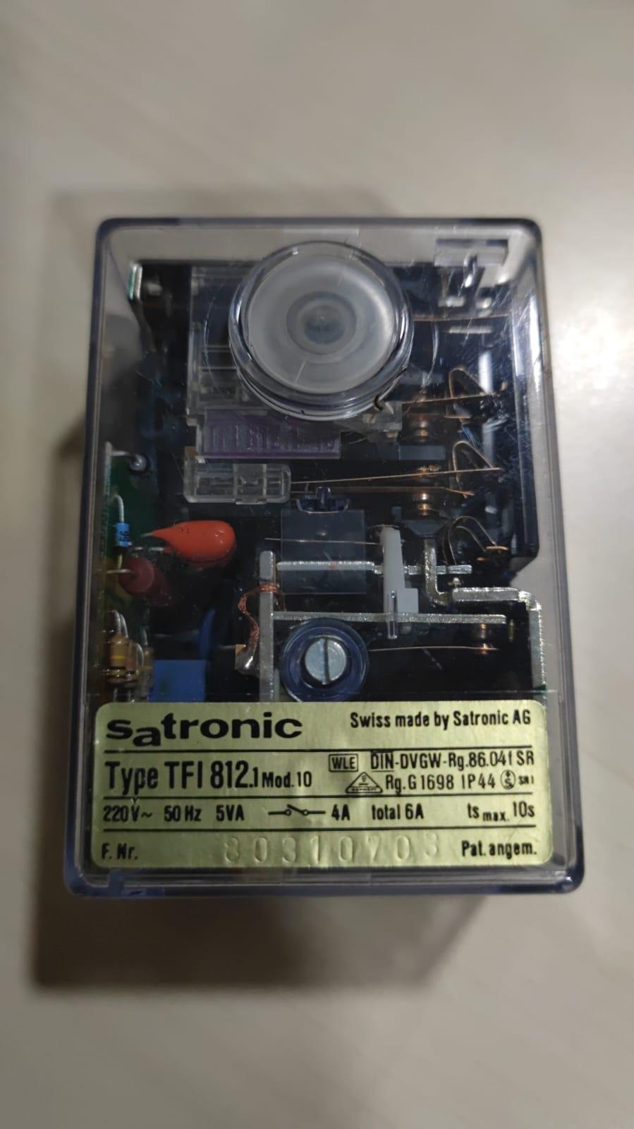 Satronic  TFI 812.1 Mod.10 Doğalgaz Brülör Kontrol Beyni