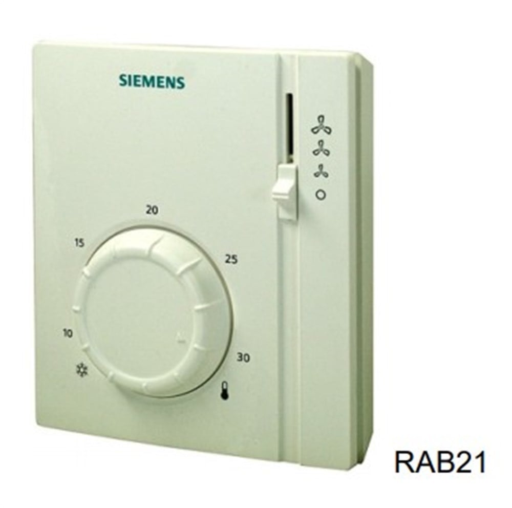 Siemens RAB21 Mekanik Fancoil Termostatı