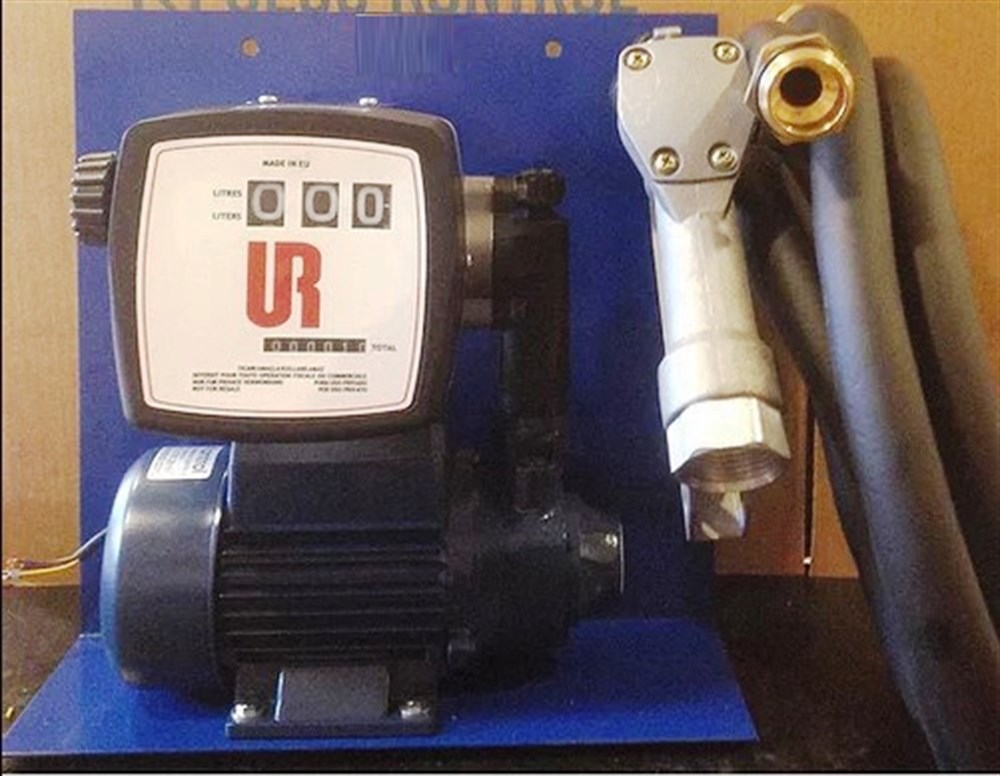 Ur SMT 2400 220V Sayaçlı Mazot Transfer Pompası Seti