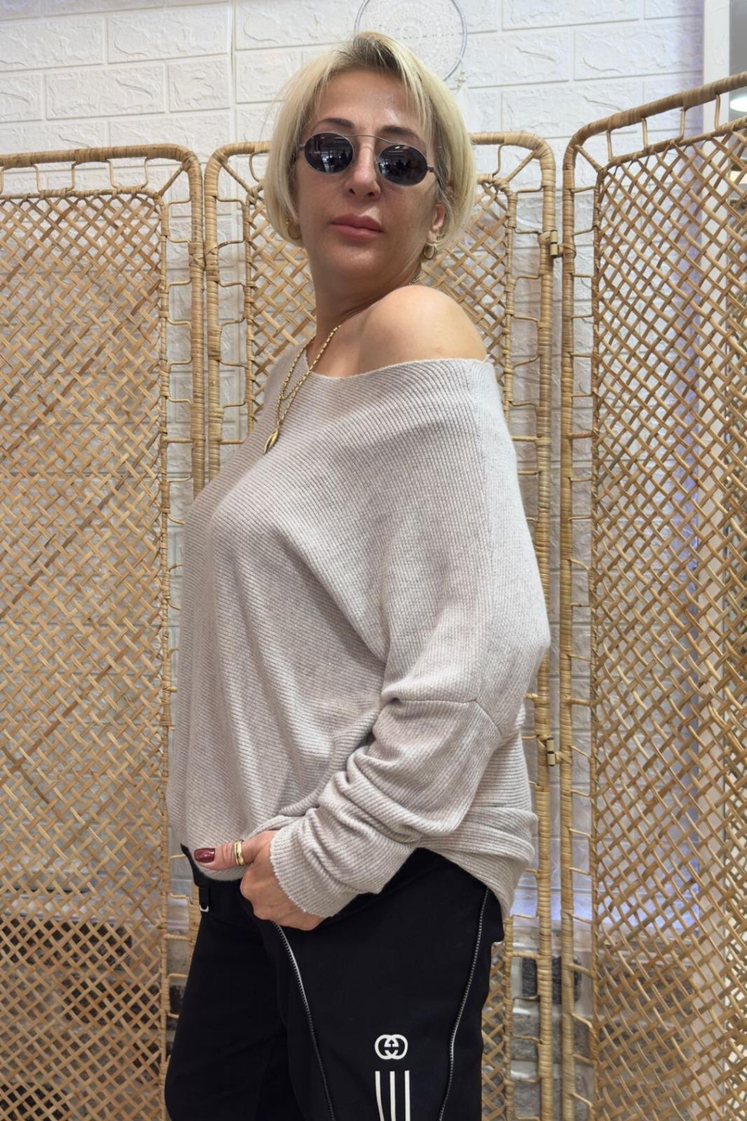 Kaşmir Angora Karışımı Kazak