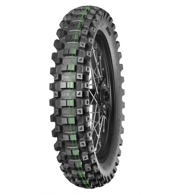 110/100-18 MİTAS TERRA FORCE-EX MH 64M SUPER SOFT ÇİFT YEŞİL ÇİZGİ ARKA LASTİK
