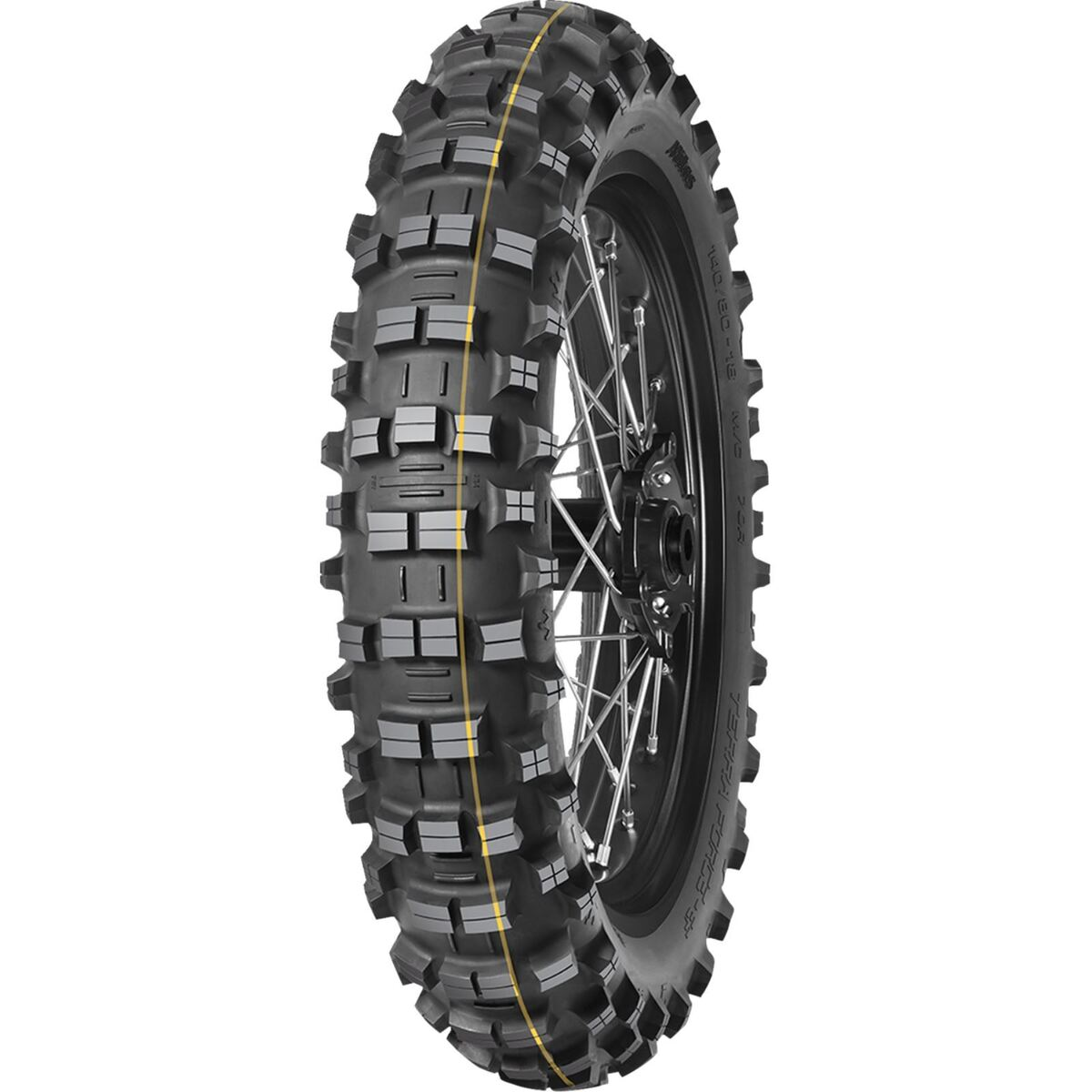 120/90-18 MİTAS TERRA FORCE-EF 65R SUPER SARI ÇİZGİ ARKA LASTİK