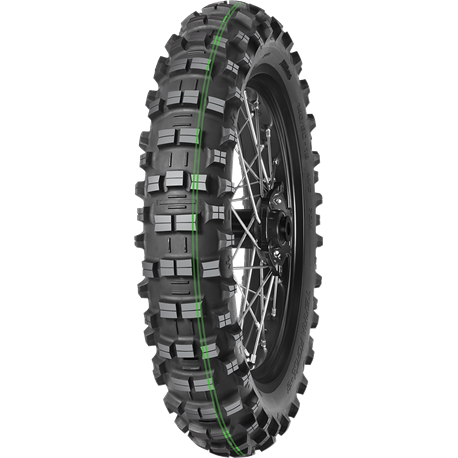 140/80-18 MİTAS TERRA FORCE-EF 70M SUPER SOFT ÇİFT YEŞİL ÇİZGİ ARKA LASTİK