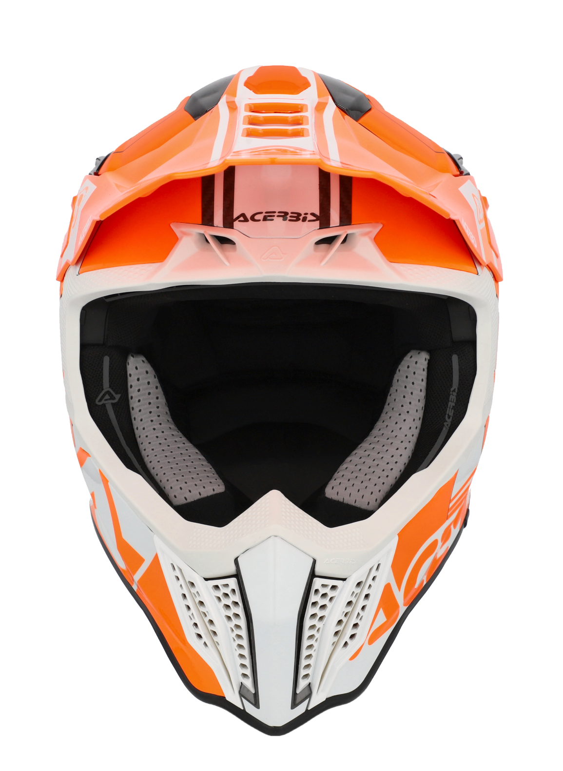 Acerbis Airstrike-C Kask Turuncu Beyaz