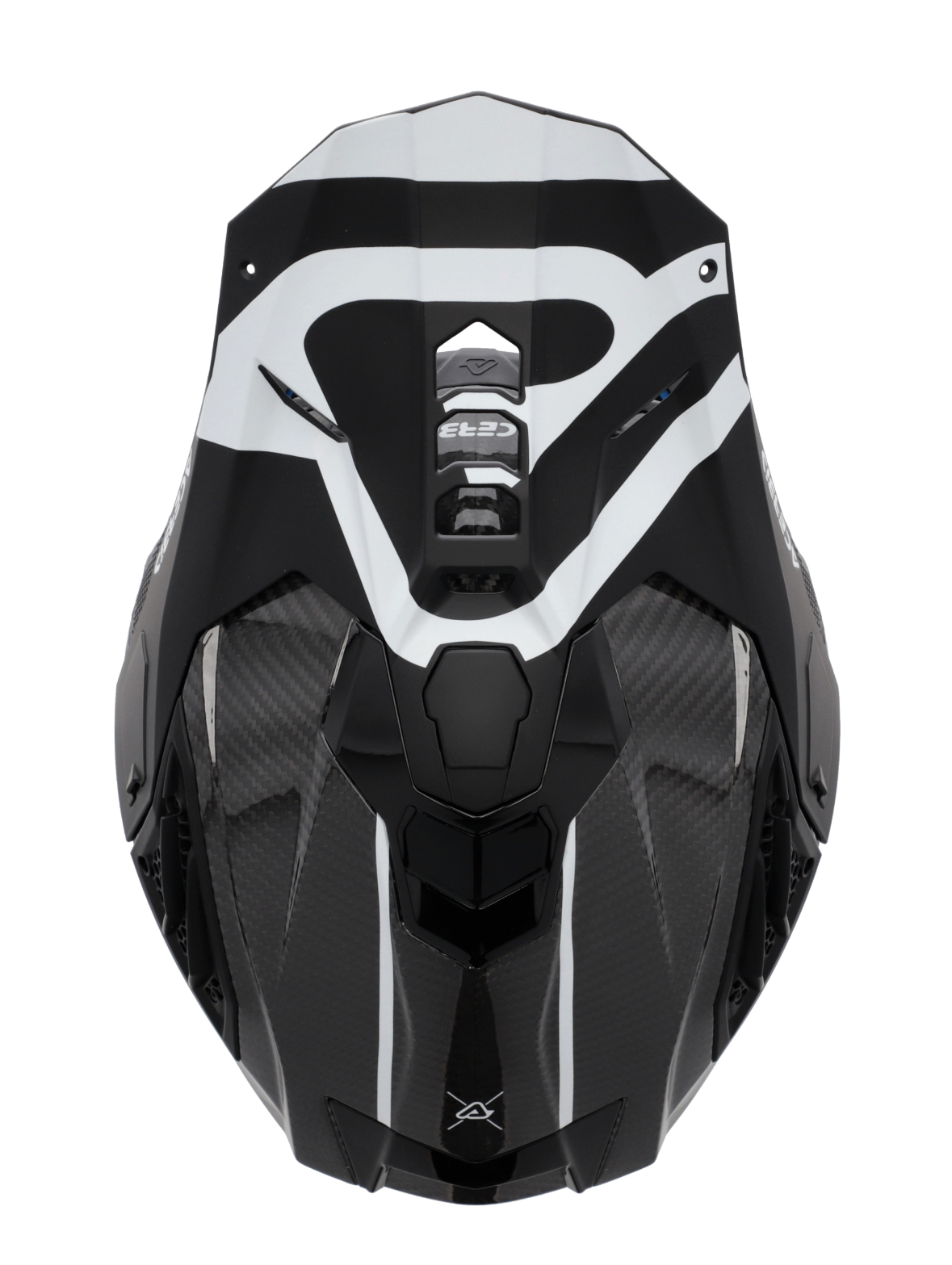 Acerbis Airstrike-C Kask Siyah Beyaz