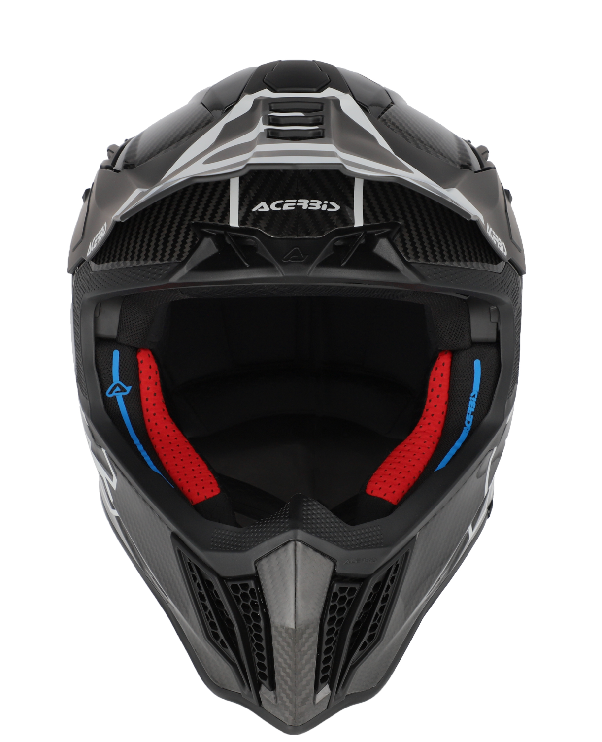Acerbis Airstrike-C Kask Siyah Beyaz