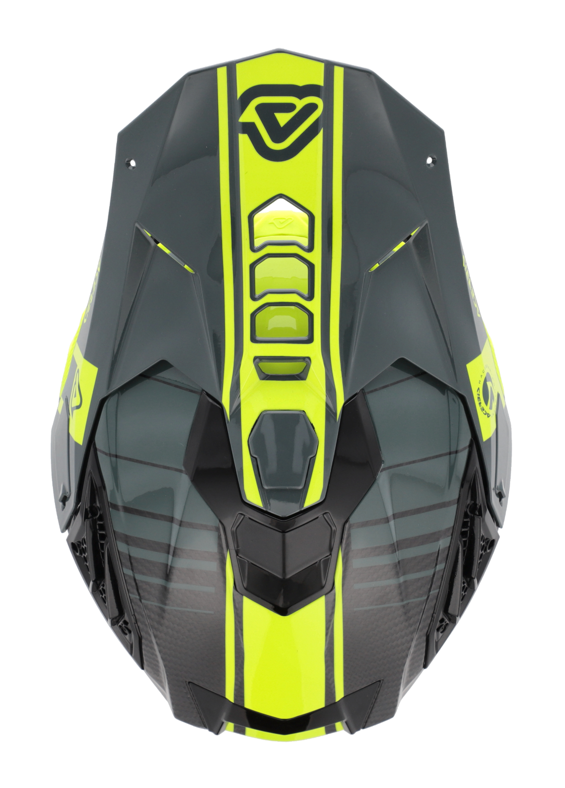 Acerbis Airstrike-C Kask Siyah Sarı