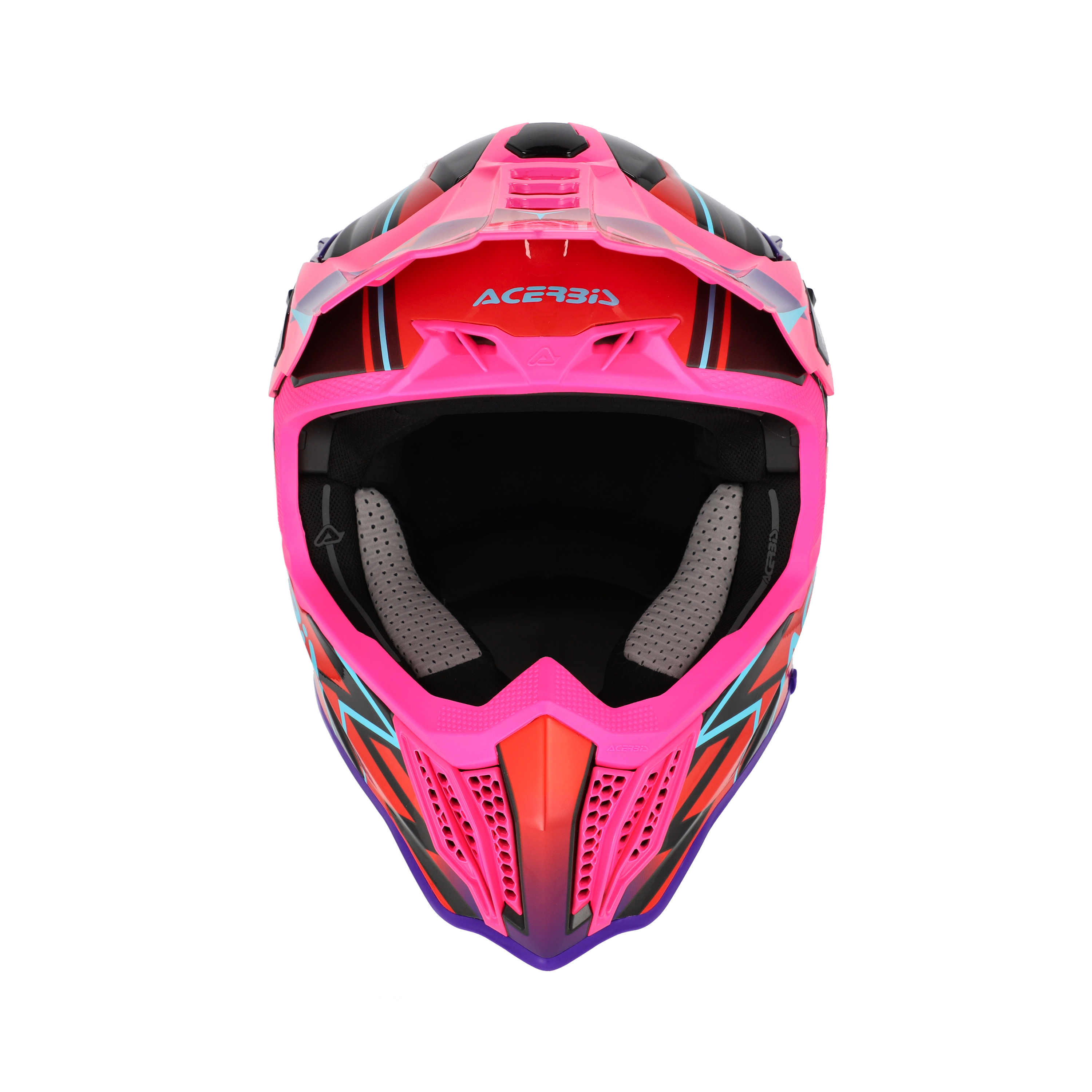 Acerbis Airstrike-X Kask Siyah Pembe