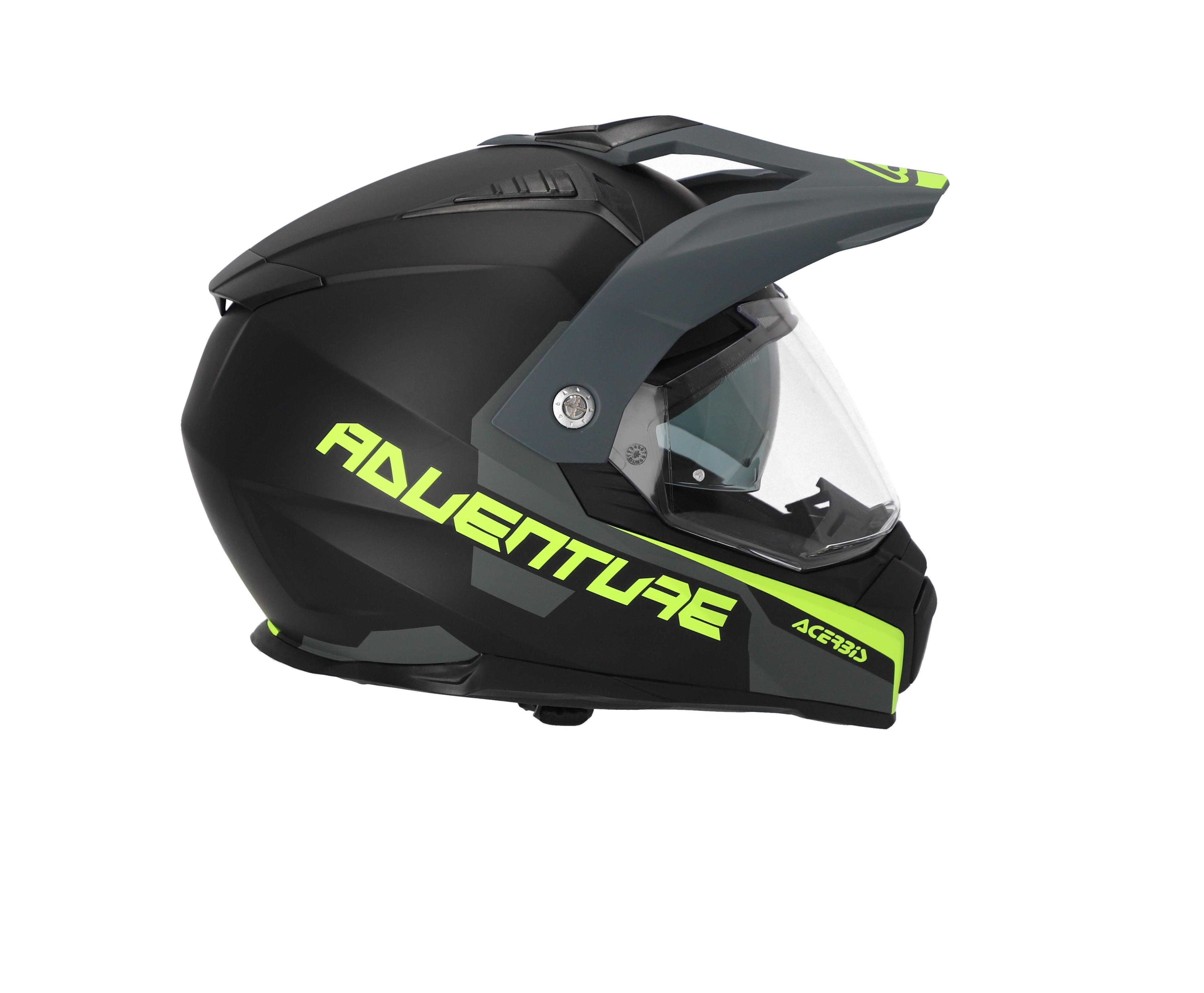 Acerbis Flıp Fs-606 22-06 Kask Siyah Gri
