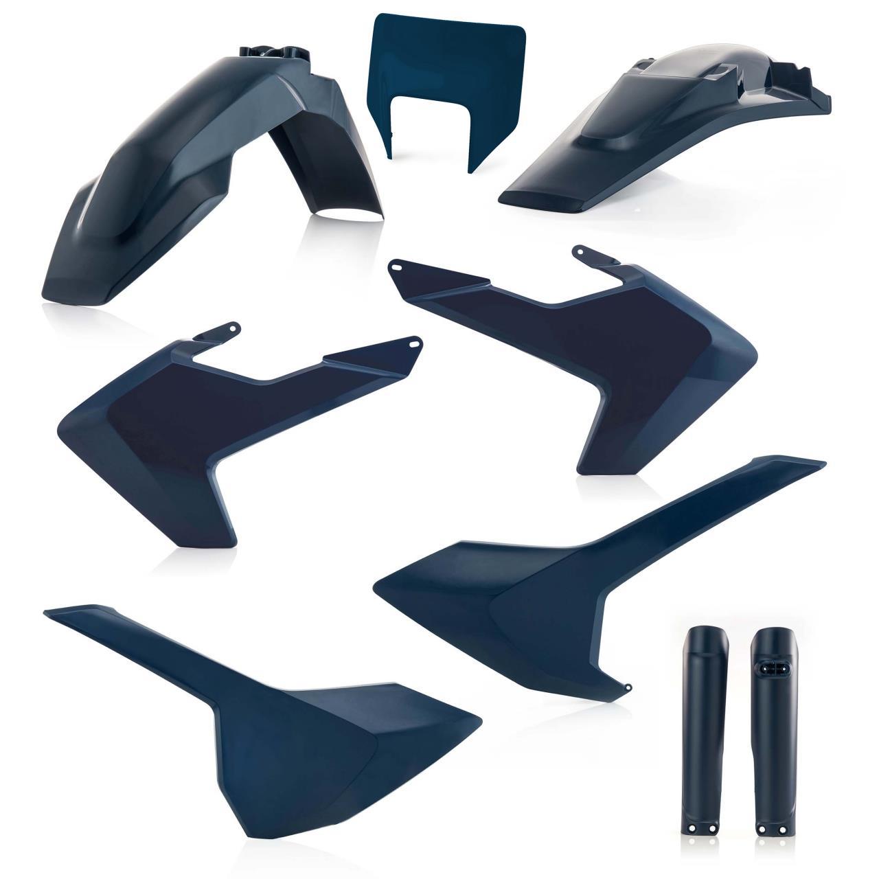 Acerbis Husqvarna Te-Fe 17-19 Grenaj Set Mavi